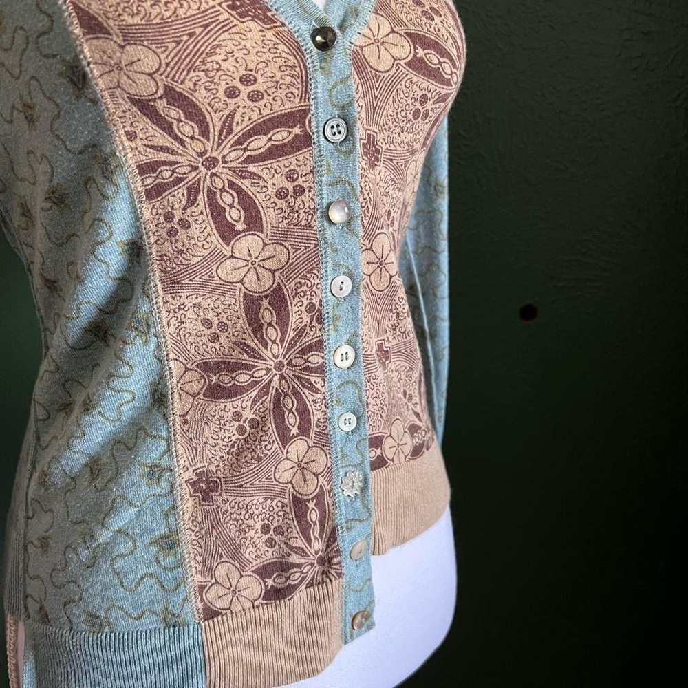 Patchwork Floral Cardigan - image 3